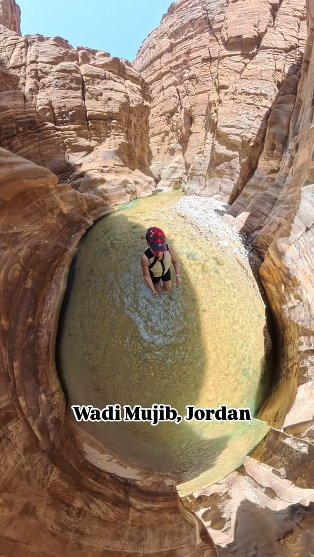 Wadi Mujib in Jordan was my best nature surprise. Easily doable from the Dead Sea area. The combination of canyons, water and adventure is fully recommended. 
#wadimujib #jordan #canyon #adventure #traveling